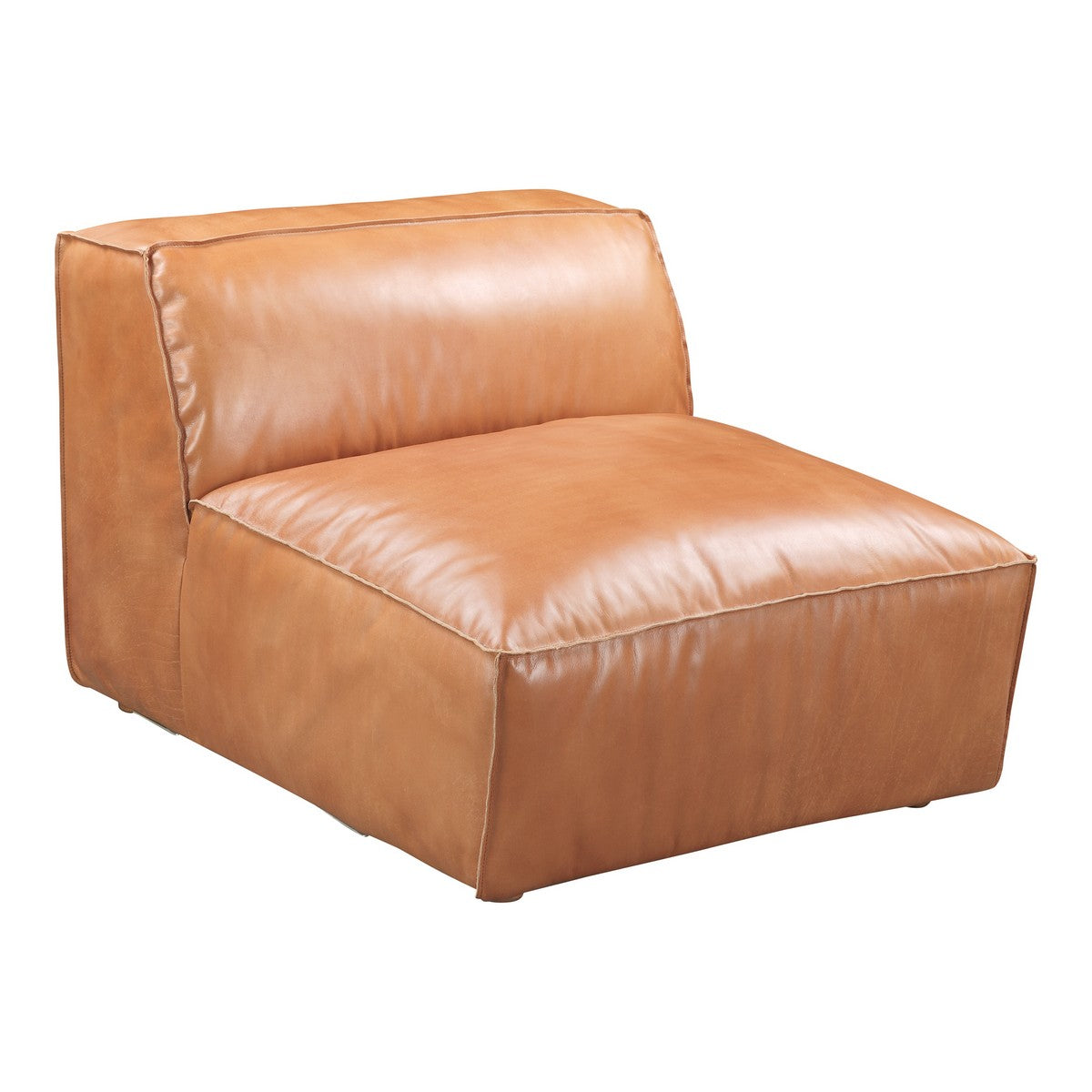 Moe's Home Collection Luxe Slipper Chair Tan - QN-1019-40