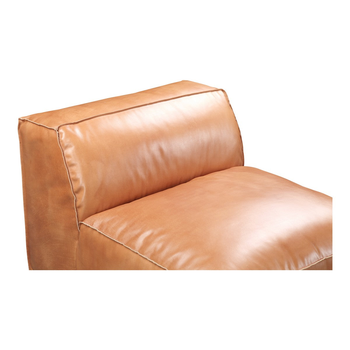 Moe's Home Collection Luxe Slipper Chair Tan - QN-1019-40