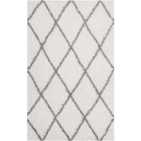 Modway Furniture Modern Toryn Diamond Lattice 5x8 Shag Area Rug - R-1144-58