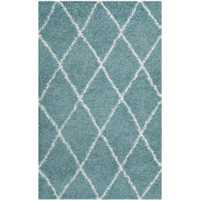 Modway Furniture Modern Toryn Diamond Lattice 5x8 Shag Area Rug - R-1144-58