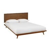 TOV Furniture Modern Emery Pecan Queen Bed - REN-B940-10-11