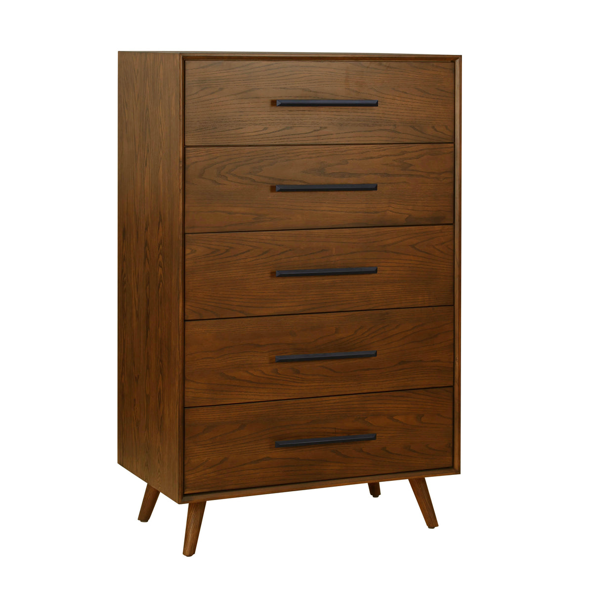 TOV Furniture Modern Emery Pecan 5 Drawer Chest - REN-B940-60