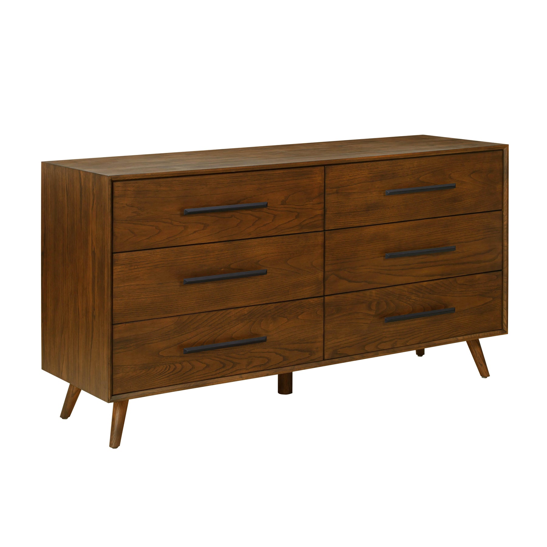 TOV Furniture Modern Emery Pecan 6 Drawer Dresser - REN-B940-70