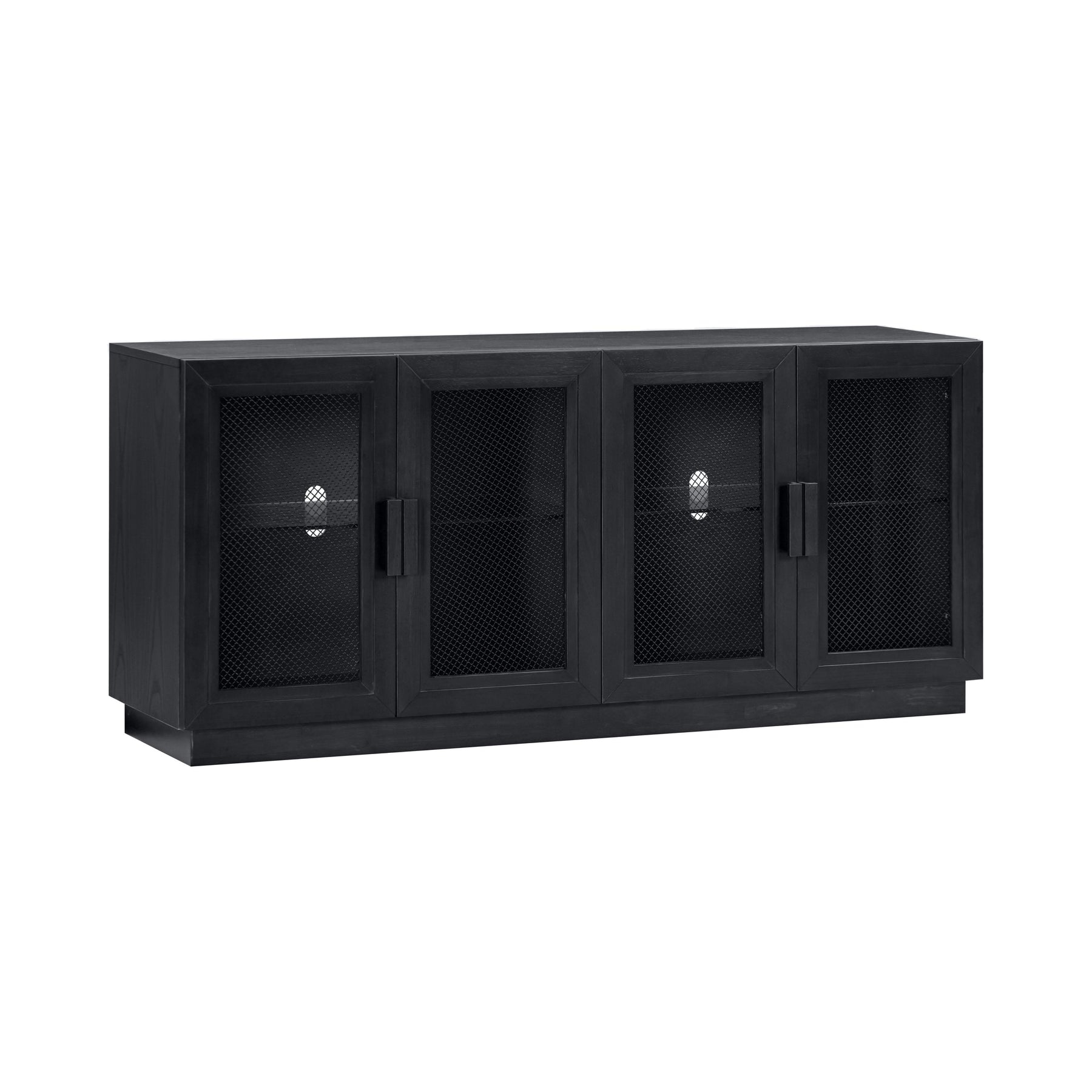 TOV Furniture Modern Nolan Black Wood Media Console - REN-E6041-1