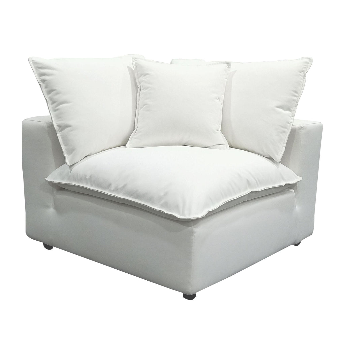 TOV Furniture Modern Cali Pearl Corner Chair - REN-L0092-C