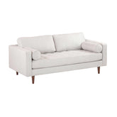 TOV Furniture Modern Cave Beige Tweed Loveseat - REN-L01222