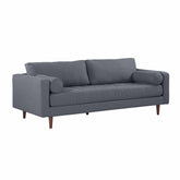 TOV Furniture Modern Cave Navy Tweed Sofa - REN-L01233