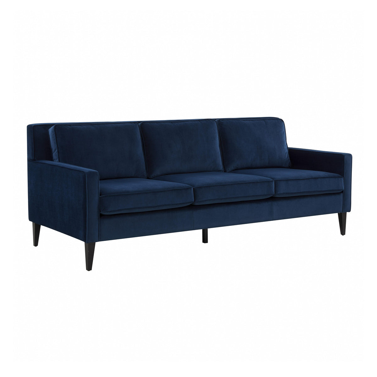 TOV Furniture Modern Luna Sapphire Blue Sofa - REN-L02133