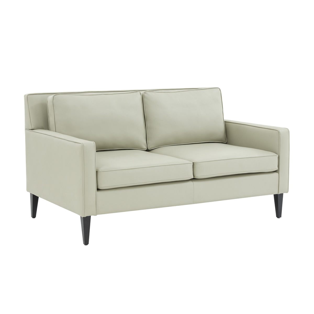 TOV Furniture Modern Luna Stone Gray Loveseat - REN-L02312