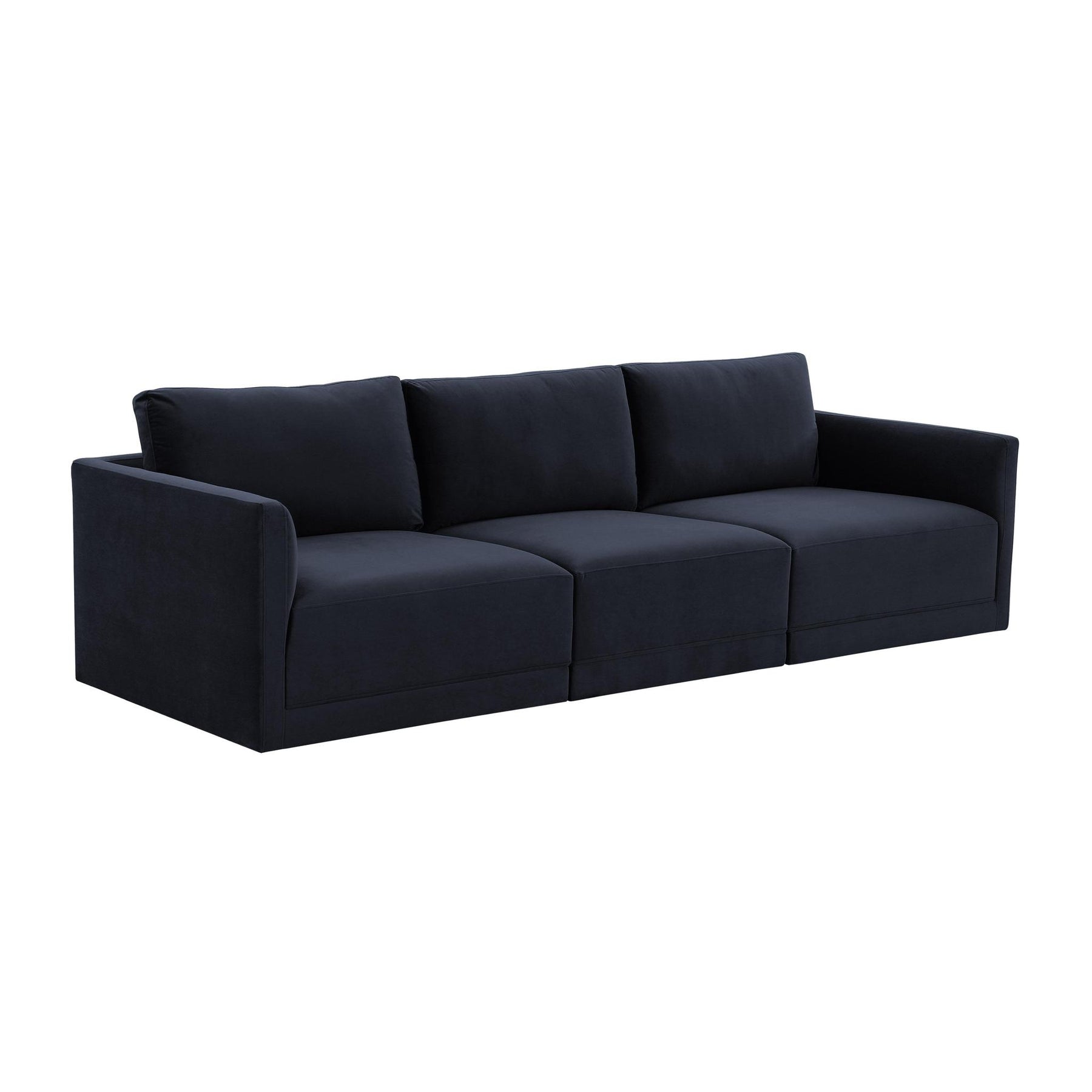 TOV Furniture Modern Willow Navy Modular Sofa - REN-L03133