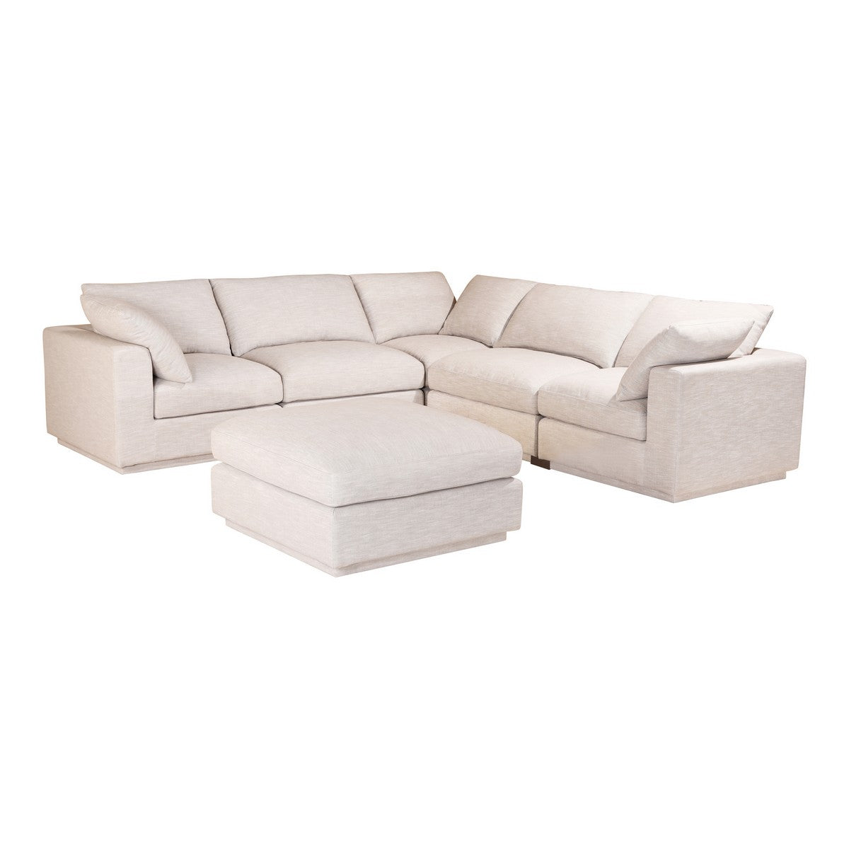 Moe's Home Collection Justin Signature Modular Sectional Taupe - RN-1098-39