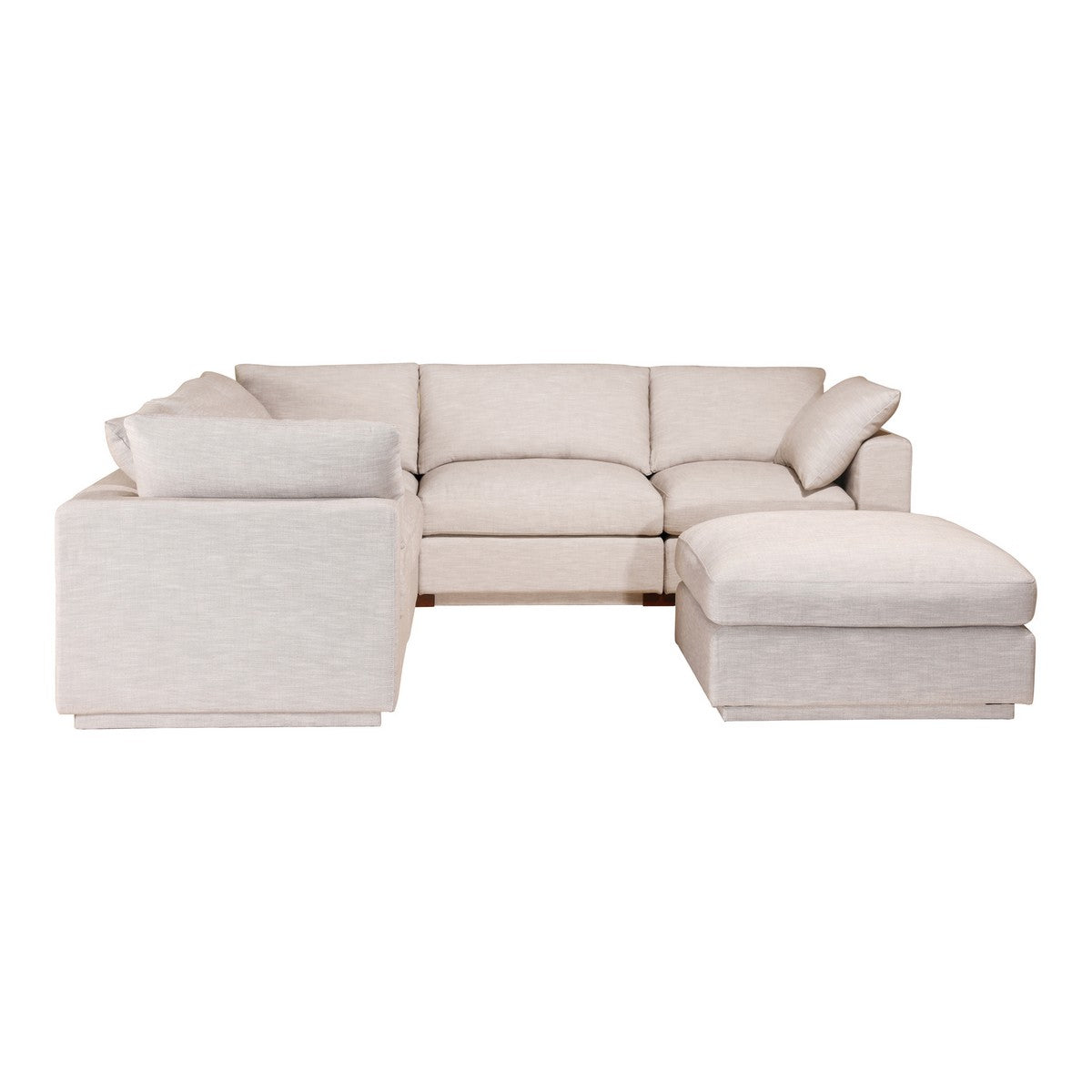 Moe's Home Collection Justin Signature Modular Sectional Taupe - RN-1098-39