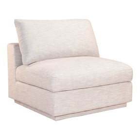 Moe's Home Collection Justin Slipper Chair Taupe - RN-1103-39