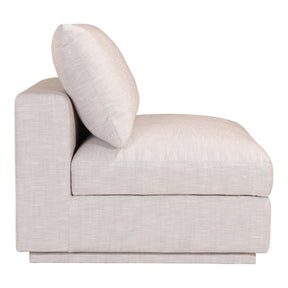 Moe's Home Collection Justin Slipper Chair Taupe - RN-1103-39