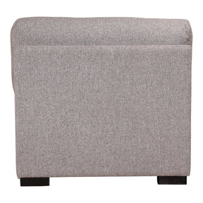 Moe's Home Collection Romeo Slipper Chair Grey - RN-1115-29