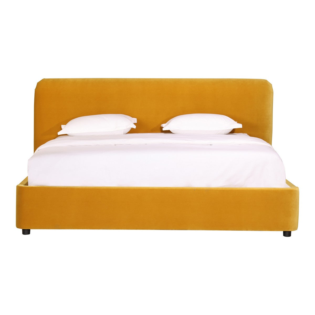 Moe's Home Collection Samara Queen Bed Mustard - RN-1125-09