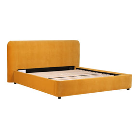 Moe's Home Collection Samara King Bed Mustard - RN-1126-09