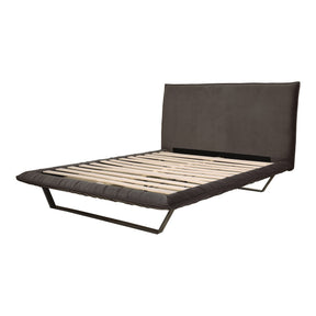 Moe's Home Collection Manilla Queen Bed Slate - RN-1127-25