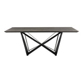 Moe's Home Collection Brolio Dining Table Charcoal - RP-1007-07 - Moe's Home Collection - Dining Tables - Minimal And Modern - 1