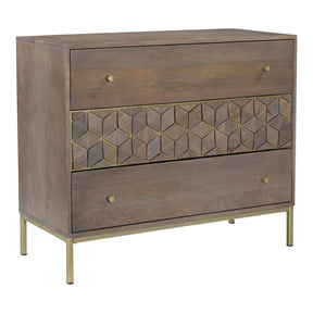 Moe's Home Collection Corolla Three Drawer Chest - RP-1015-29