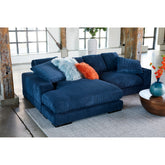 Moe's Home Collection Plunge Sectional Navy - TN-1004-46 - Moe's Home Collection - sofa sectionals - Minimal And Modern - 1