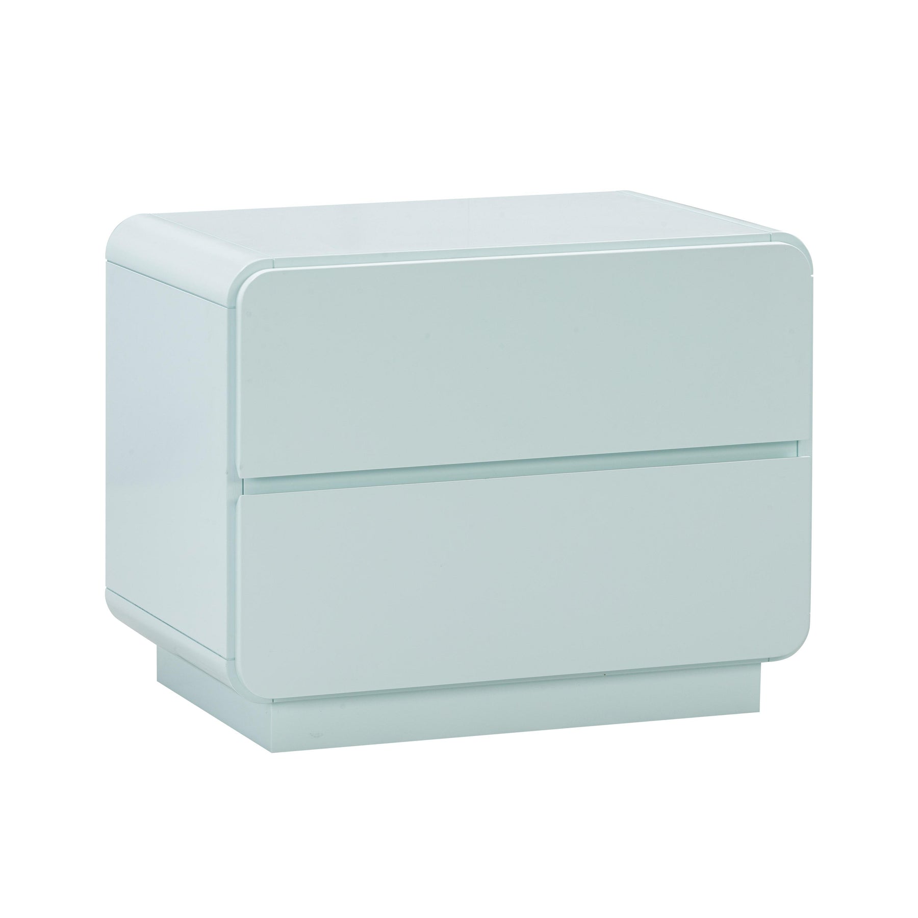 TOV Furniture Modern Sagura Blue Nightstand - TOV-B54229