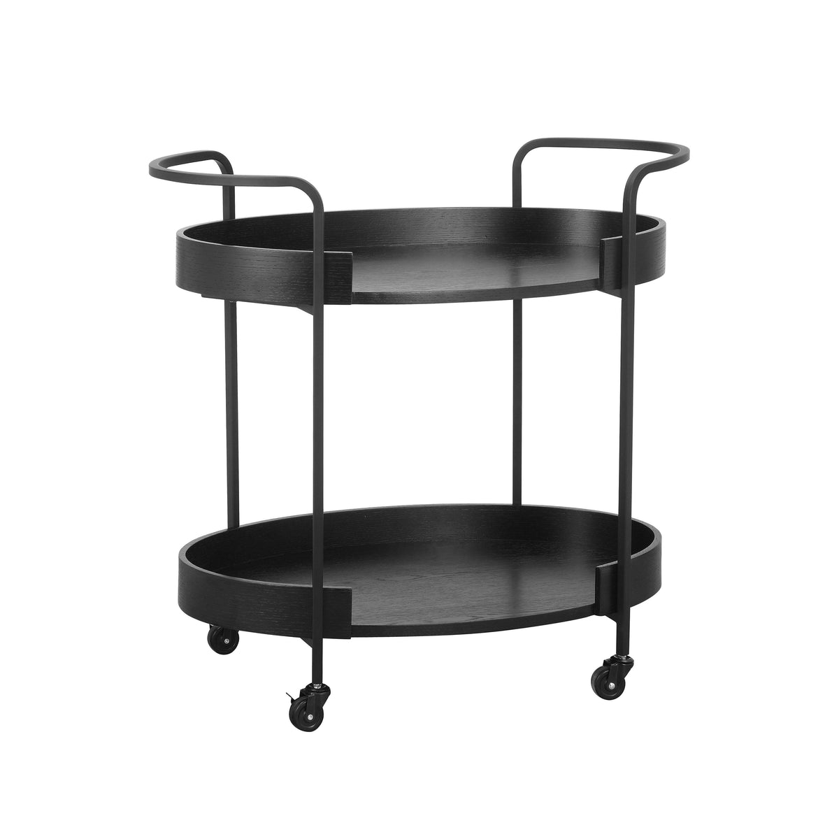 TOV Furniture Modern Cyril Black Bar Cart - TOV-D68617