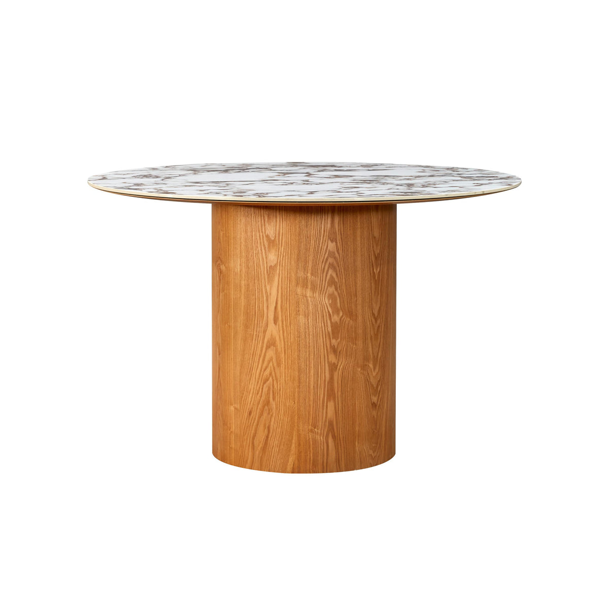 TOV Furniture Modern Tamara Marble Ceramic Round Dinette Table - TOV-D68681