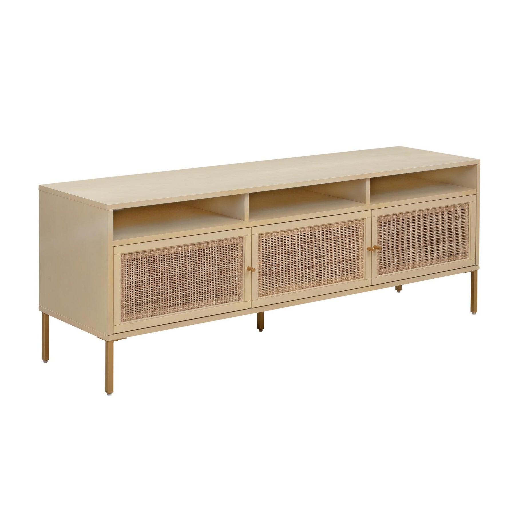 TOV Furniture Modern Sierra Buttermilk Media Console - TOV-E44156