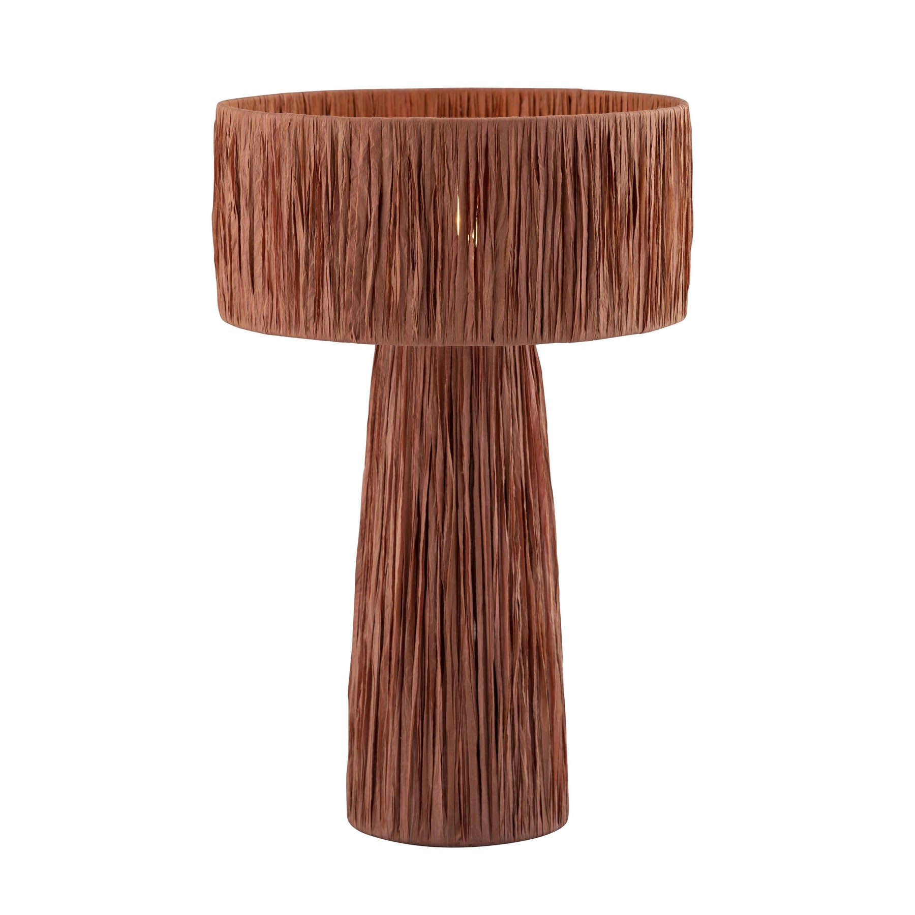 TOV Furniture Modern Shelby Raffia Brick Table Lamp - TOV-G18378