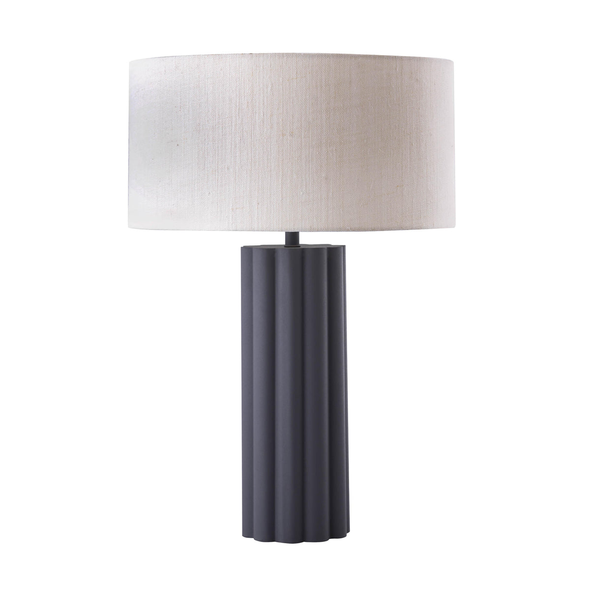 TOV Furniture Modern Latur Grey Table Lamp - TOV-G18384