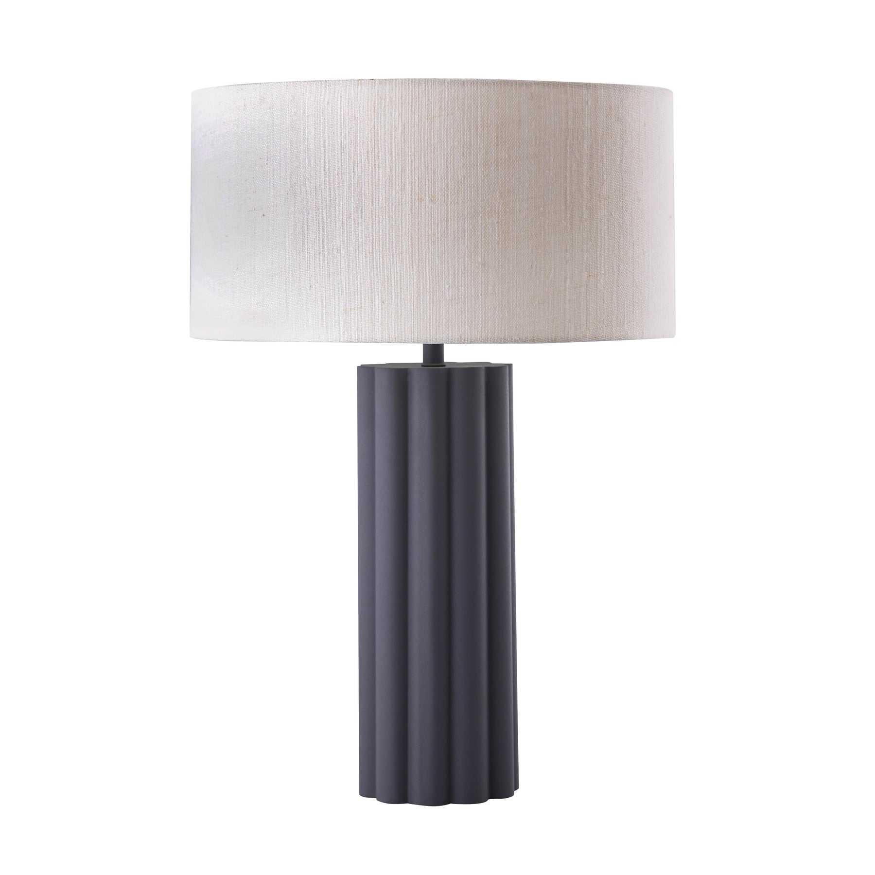 TOV Furniture Modern Latur Grey Table Lamp - TOV-G18384