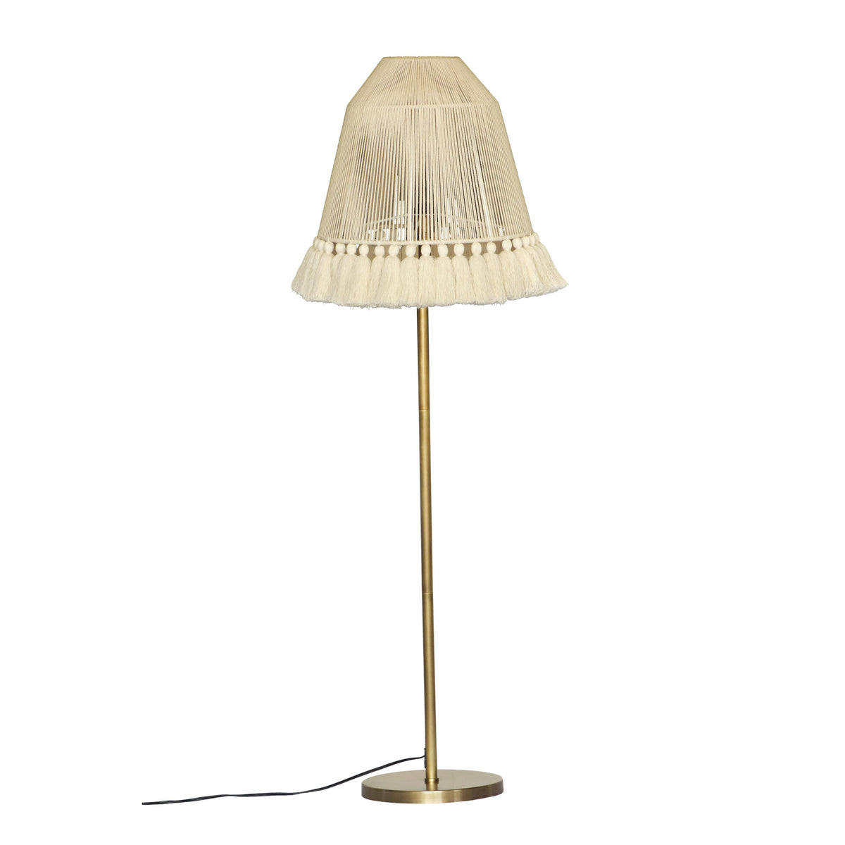 TOV Furniture Modern June White Tall Floor Lamp - TOV-G18461