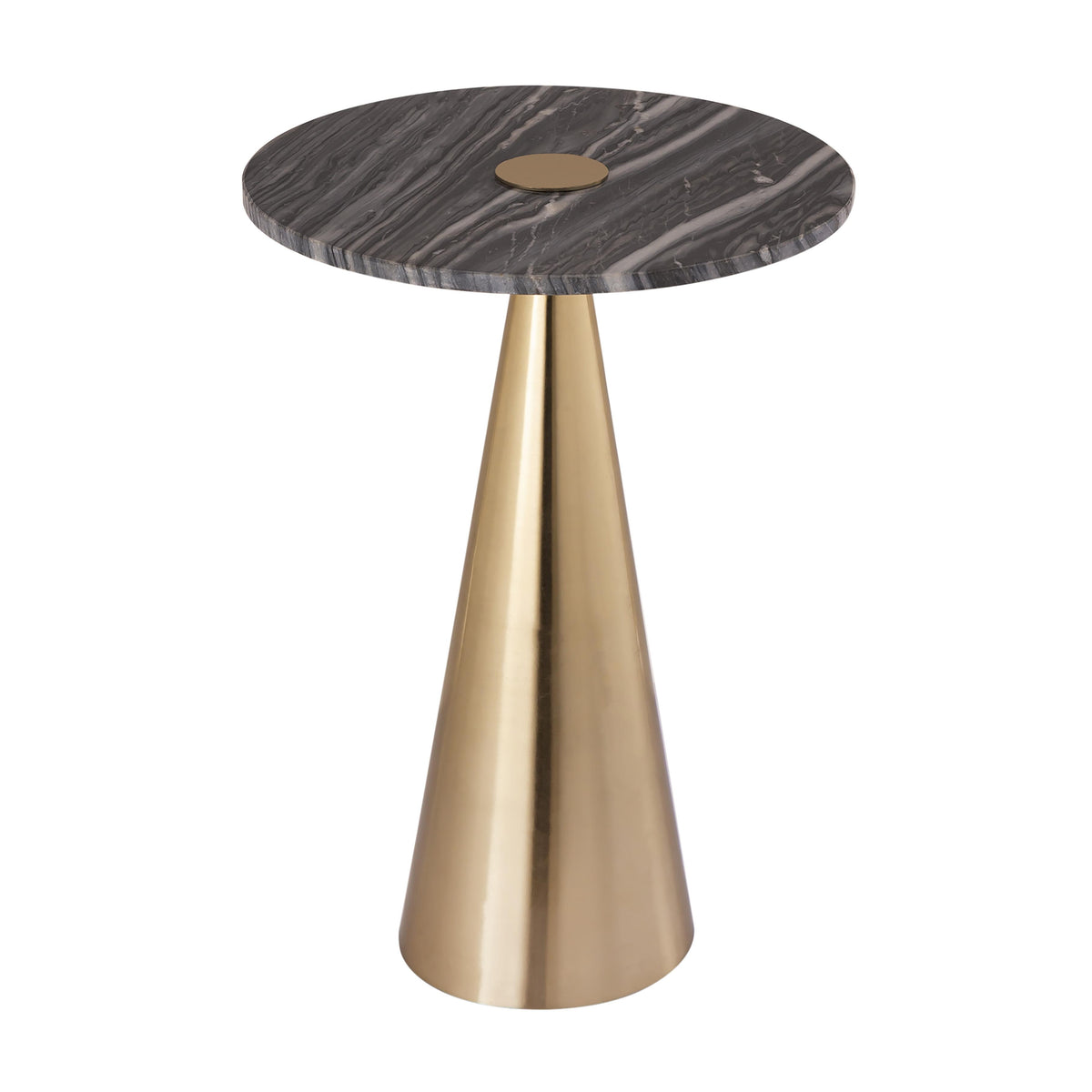 TOV Furniture Modern Addyson Marble Side Table - TOV-OC18341