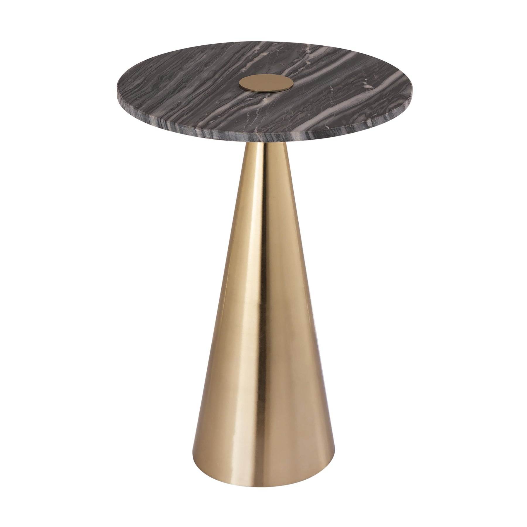 TOV Furniture Modern Addyson Marble Side Table - TOV-OC18341