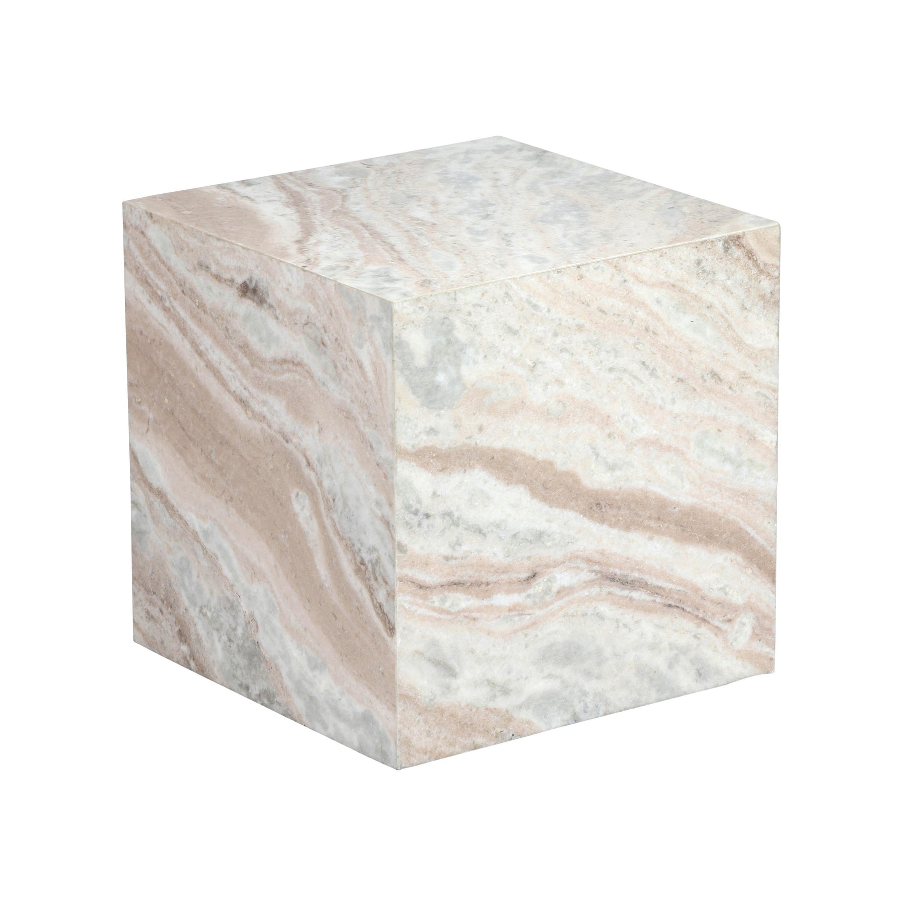 TOV Furniture Modern Keira Marble Side Table - TOV-OC18424