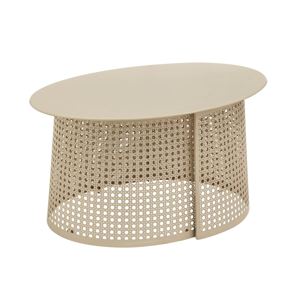 TOV Furniture Modern Pesky Eggnog Cream Coffee Table - TOV-OC18449