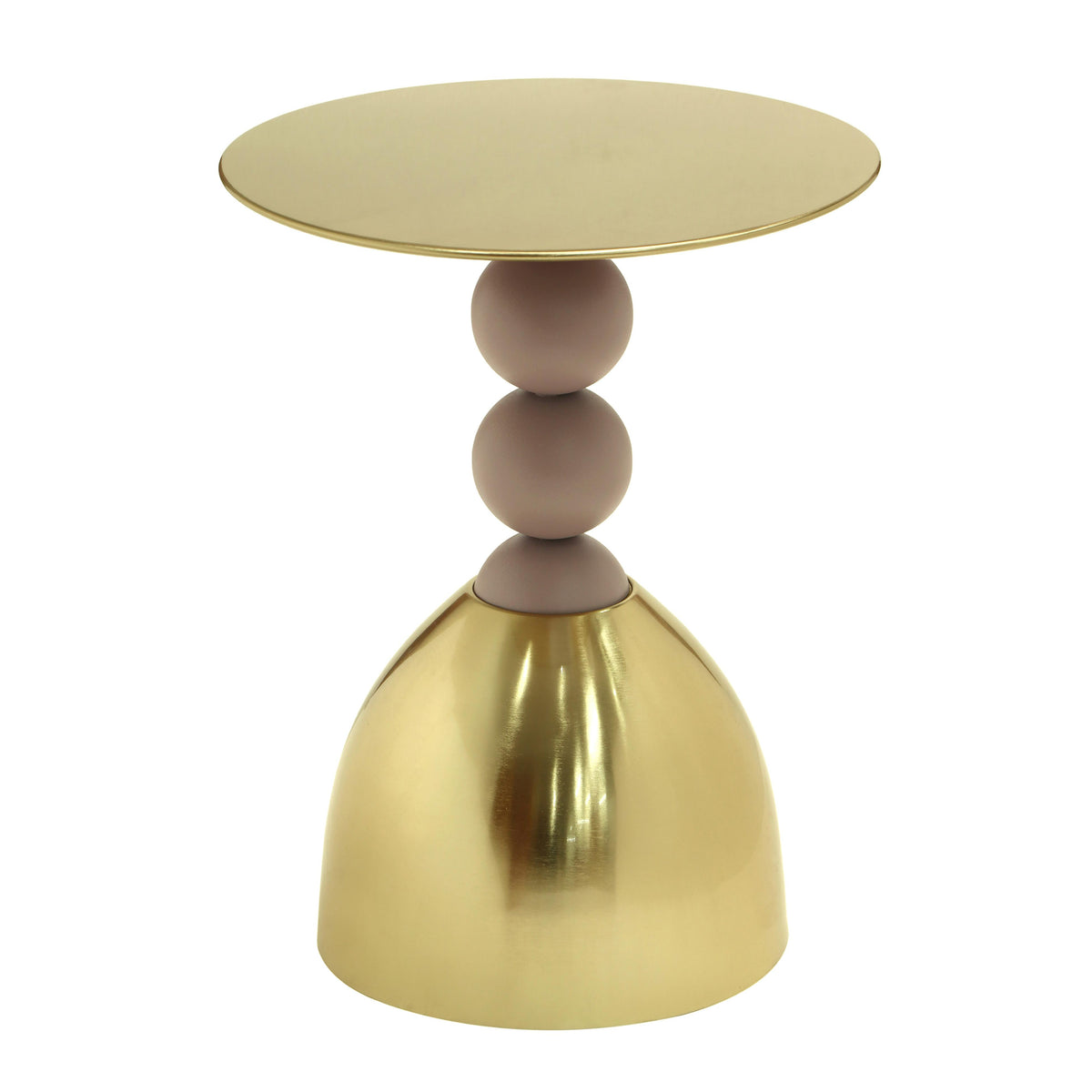 TOV Furniture Modern Daleyza Gold Side Table - TOV-OC18450