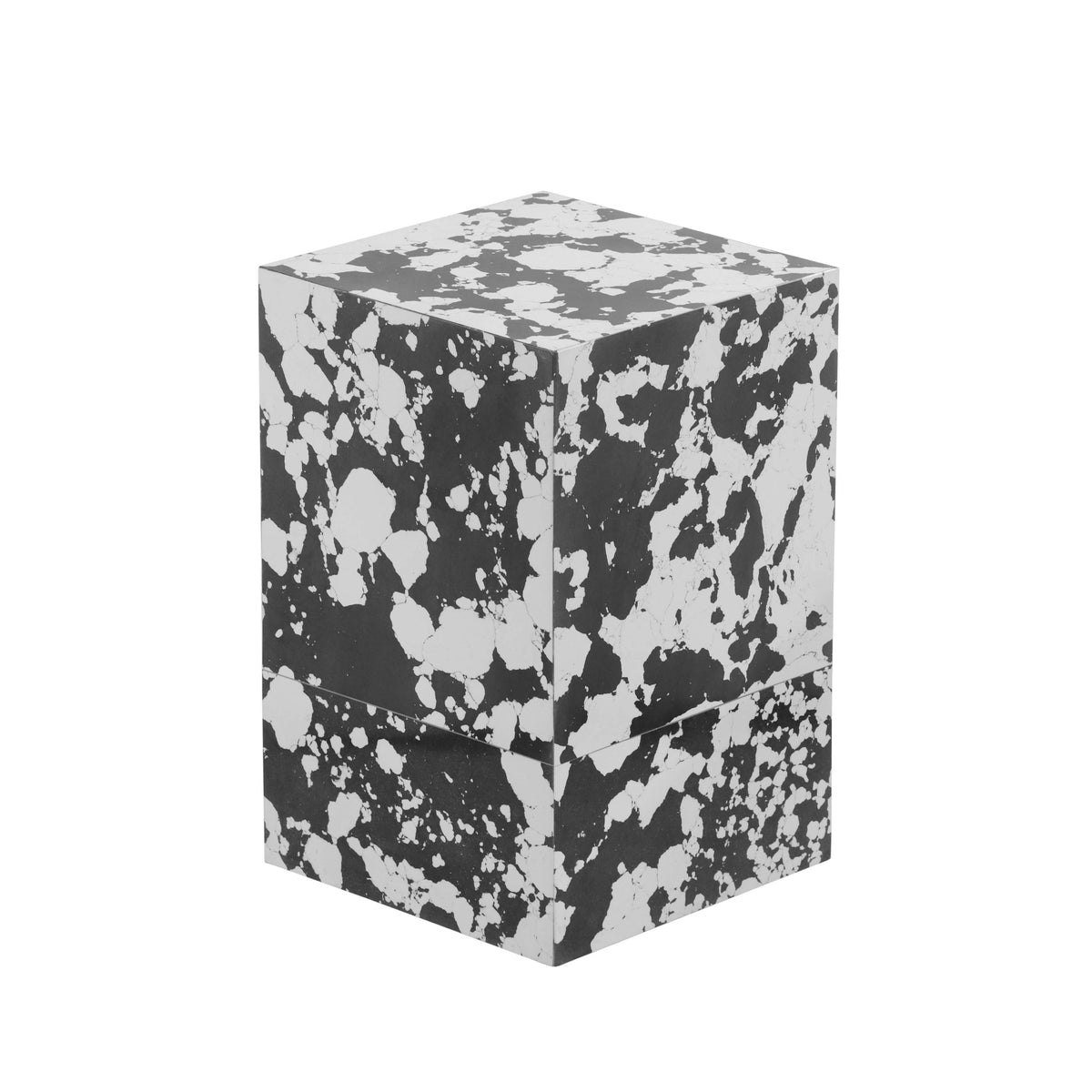 TOV Furniture Modern Camryn Spotted Resin Side Table - TOV-OC18474