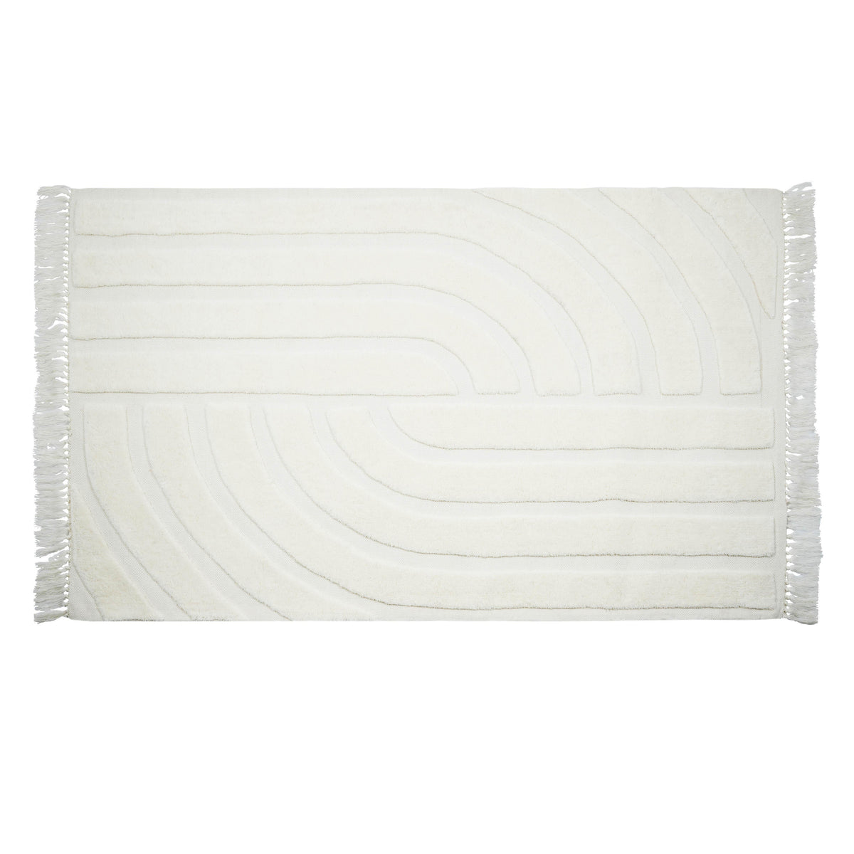 TOV Furniture Modern Loop White 8' x 10' Area Rug - TOV-R18546