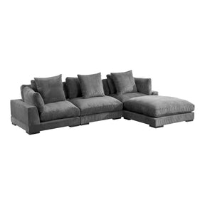 Moe's Home Collection Tumble Lounge Modular Sectional Charcoal - UB-1012-25