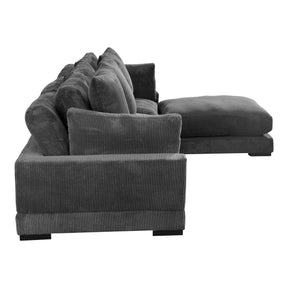 Moe's Home Collection Tumble Lounge Modular Sectional Charcoal - UB-1012-25