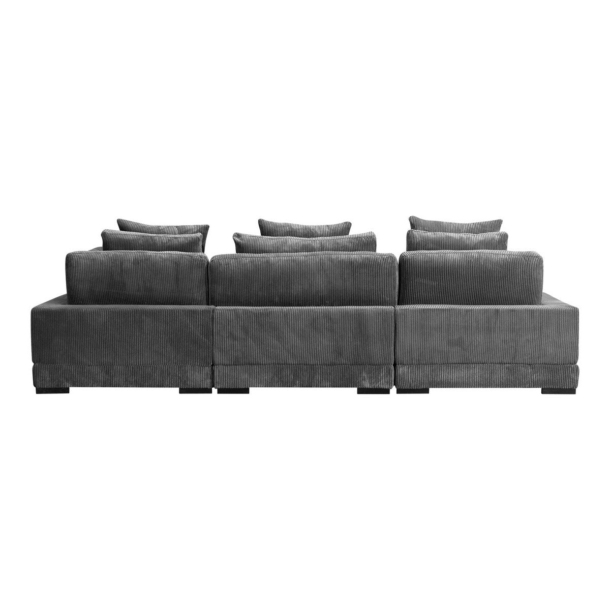 Moe's Home Collection Tumble Lounge Modular Sectional Charcoal - UB-1012-25