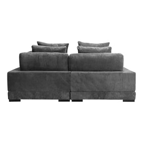 Moe's Home Collection Tumble Nook Modular Sectional Charcoal - UB-1013-25