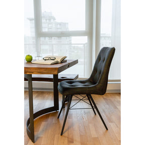 Moe's Home Collection Bent Dining Table Small Smoked - VE-1001-03