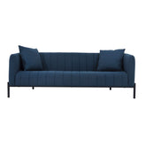 Moe's Home Collection Jaxon Dark Blue Sofa - VV-1002-19 - Moe's Home Collection - Sofas - Minimal And Modern - 1