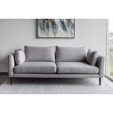 Moe's Home Collection Raval Sofa Light Grey - WB-1004-29 - Moe's Home Collection - Sofas - Minimal And Modern - 1