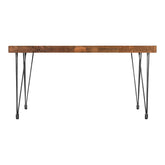 Moe's Home Collection Boneta Dining Table Small Natural - XA-1055-24 - Moe's Home Collection - Dining Tables - Minimal And Modern - 1