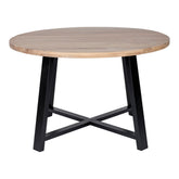 Moe's Home Collection Mila Round Dining Table - YC-1002-24 - Moe's Home Collection - Dining Tables - Minimal And Modern - 1