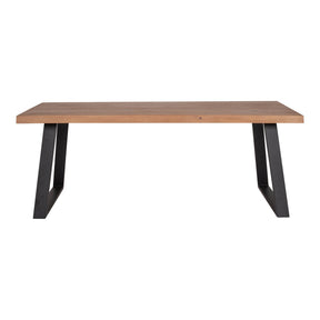 Moe's Home Collection Mila Live Edge Rectangular Dining Table - YC-1009-24 - Moe's Home Collection - Dining Tables - Minimal And Modern - 1